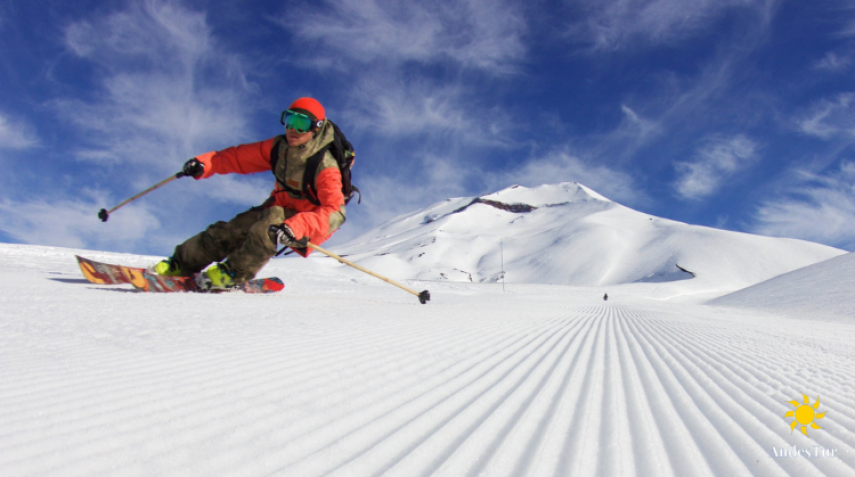 Ski nos Andes 